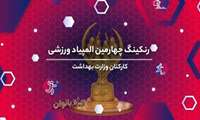 کسب مقام ششم در رنکینگ نهایی چهارمین المپیاد ورزشی کارکنان 