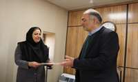 تقدیر از کارشناس مدیریت سازمان های مردم نهاد و امور خیرین سلامت